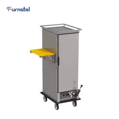 China Wholesale Price Hotel Feast Mobile Electric Food Warmer Carts With Bumper FEHT01S10A for sale