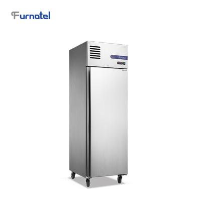 China Single-temperature Furnotel Commercial 600L 1 Door Fancooling Upright Freezer for sale