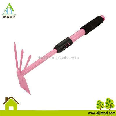 China Metal With Powder Coated Garden Hoe And Cultivator Hoe Dual Powder Coated Trowel Hand Tool for sale