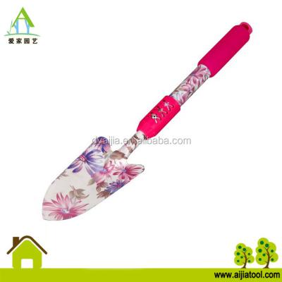 China Steel Printing Trowel Garden Digging Tool With Foam Handle for sale