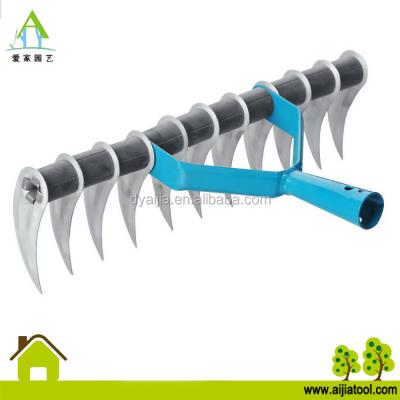 China Garden Lawn Thatcher Steel Lawn Aerator for sale