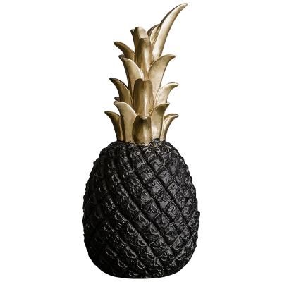 China Coastal Creative Hot Selling Creative Nordic Modern Pineapple Sculpture Decoration Home Accessories for sale