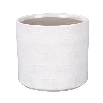 China Modern hot sale cheap price flowers and plants ceramic pots for indoor home and office decoration for sale