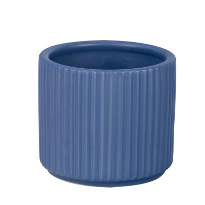 China Wholesale modern modern indoor ceramic flower pots and planter with solid colors for sale