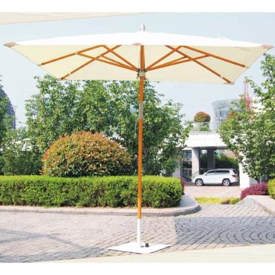 China Garden Adjustable Wooden Umbrella Outdoor Furniture Parasol (Other) for sale