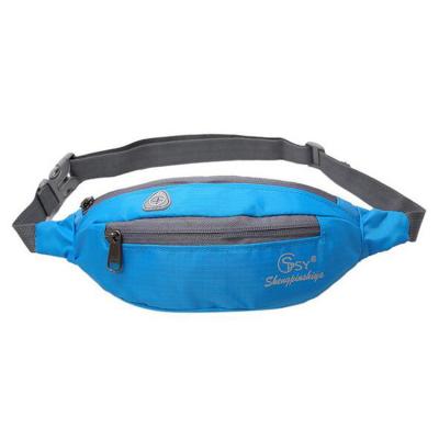 China Lightweight Low MOQ Customize Water Resistant Waist Bag Fanny Pack Hip Pack Bum Sports Bag for sale