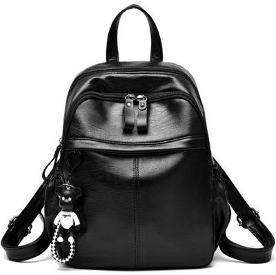 China Latest Fashion Designer Wallet Leather Women Backpack PU Handbag For Girls for sale