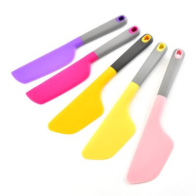 China Viable Extra Large Silicone Spatula Scraper Smoothing Smoother Cake Baking Tool for sale