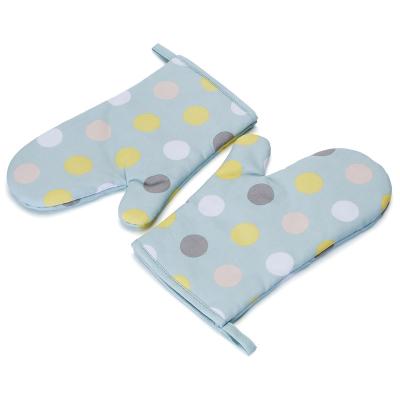 China Factory Kitchen Cotton Non-Toxic Pot Holders Sets Oven Mitt Heat Resistant BBQ Oven Gloves 1 Piece for sale