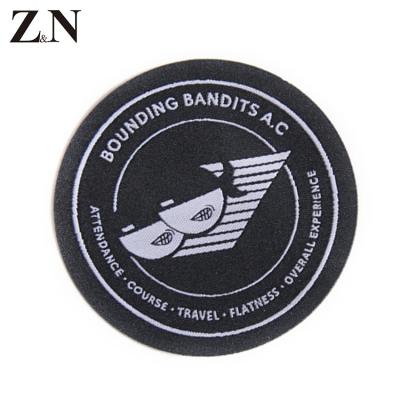 China Zeneng Ptach Factory Direct Sales 3D Design Logo Fabric Iron On Clothes Handmade Custom Soft Patches Woven for sale