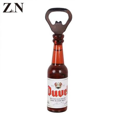 China Zeneng Customized Vivid Design 3D Technology Stainless Steel Custom Creative Vivid Metal PVC Colorful Bottle Opener for sale