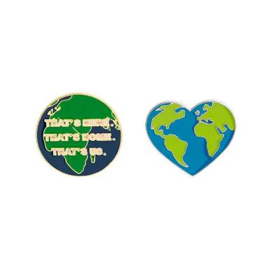 China Europe Enamel Pins For Souvenir Lapel Badges Brands Wholesale Custom Free Sample Design Logo Metal Soft for sale