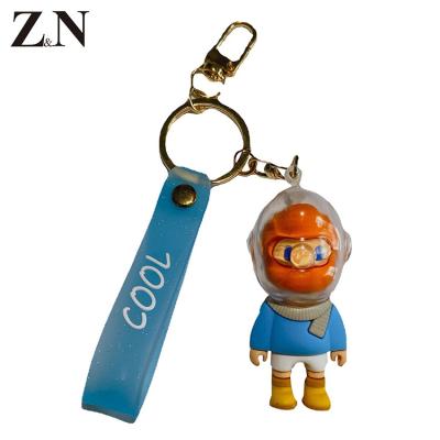 China Free Sample/Cheap Price/Free Design/OEM Factory Direct Sales Wholesale Custom Cute Silicon Embossed PVC 3d Rubber Soft Key Chain Cartoon Keychain Promotional Gift for sale