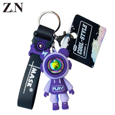 China Free Sample/Cheap Price/Creative Cute Silicone Embossed Free PVC 3d Rubber Soft Key Chain Custom Design/OEM New Style Wholesale Cartoon Keychain Promotional Gift for sale