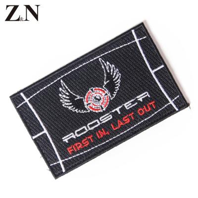 China New Design Custom Handmade Iron On Clothes Fabric Chenille Embroidered Patches for sale