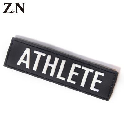 China 3D Patch Logo Shield Soft Tactical Rubber PVC Rubber Tactical Patch Zeneng Handmade Style New for sale