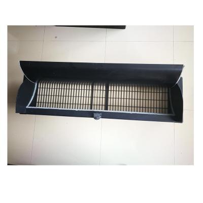 China Resistance To Deformation Professional Made High Quality Black Chicken House Ducts Farm Ventilation Air Intake for sale