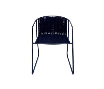 China China Industrial Wholesale Restaurant Chairs Rope And Metal Dining Chair Indoor And Outdoor Chair YT0R58 for sale