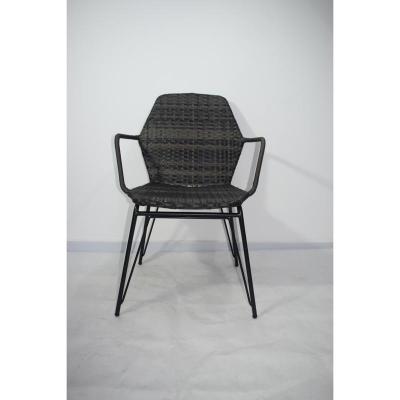 China Best Selling China Factory Metal Outdoor Commercial Durable Nordic Cafe Chair Wicker Chair On Sale for sale