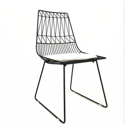 China Modern Factory Hot Selling Wholesales Relax Metal Wire Chair Stylish Indoor Outdoor Commercial Grade YTOM08 for sale