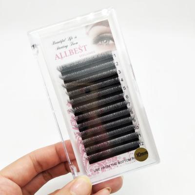 China easy faning W shape lashes extensions Rapid grafing eyelashes extension YY eyelash extensions for sale