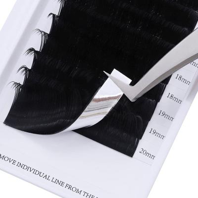 China Long Natural Easy Fanning Auto Blooming Mega Volume Eyelashes Extension Fast Blooming Fans Lashes Fast Delivery for sale