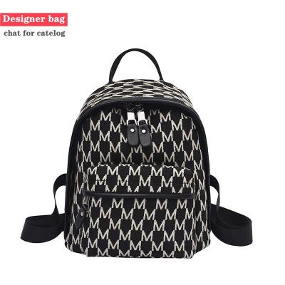 China Famous Brand Genuine Leather Designer Brand Waterproof Backpack Top Ladies Fold Over Bags For Women Luxury for sale