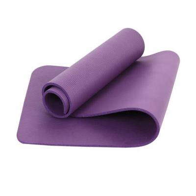 China Natural NBR pilates gym exercise anti tear nbr yoga mat with logo for sale