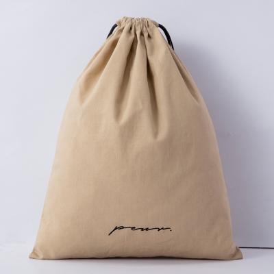 China Gift Bag Wholesale Cheap Price Organic Cotton Muslin Recyclable Small Drawstring Bags for sale