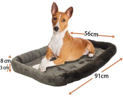 China Quality Breathable Luxury Medium Size Fabric Custom Wool Fleece Around Collapsible Soft Fluffy Plush Cozy Pet House for sale