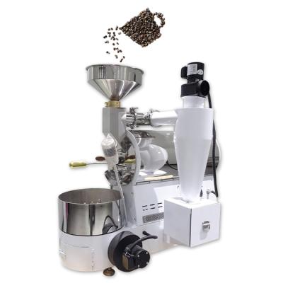 China 2022 Hotel Food Grade Drum Coffee Burner Coffee Bean Roasting Baking Machine With Grinder 1kg 2kg 3kg for sale