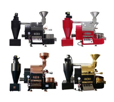 China Hotel Unique New Design Small Capacity Gas Bean Coffee Roaster For Home Machine 1kg for sale