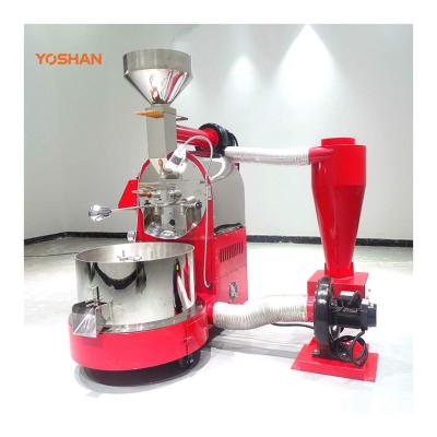 China Hotel Yoshan coffee burner small 6kg automatic coffee burner, roasting coffee machine for sale