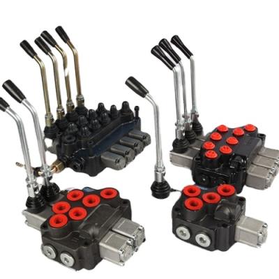 China Long Life Monoblock Manual Hydraulic Directional Valve for sale