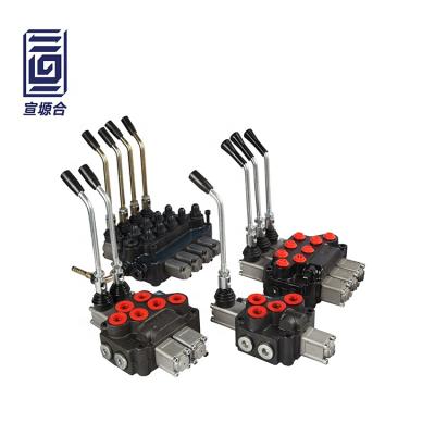 China Long Life P40 P60 P80 Hydraulic Spool Valve Hydraulic Valve Proportional Control Valve for sale