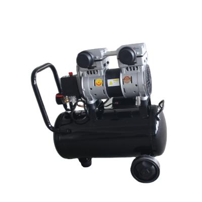 China Long Life 24L Air Compressor Oil Free Silent Electric Compressor for sale