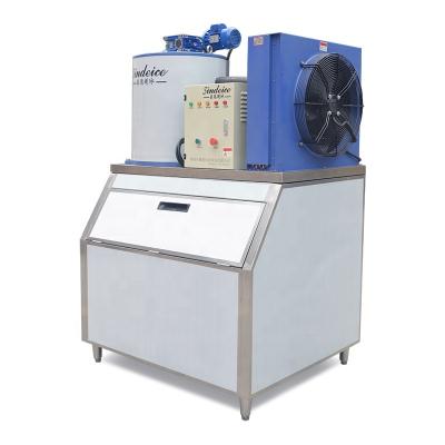 China 1T/Day SINDEICE food and meat fishing production and processing flake ice machine for sale