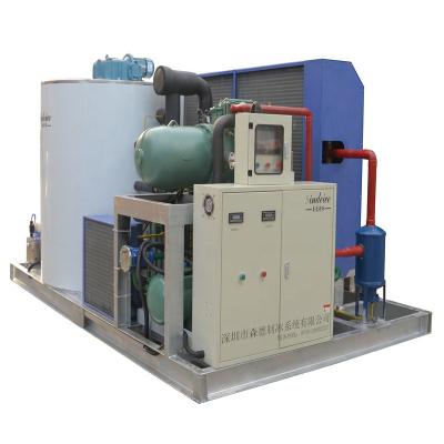 China Food and meat factory meat processing flake cooling ice machine 10T 8T 9T SINDEICE for sale