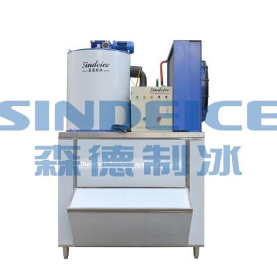 China Factory industrial cheap price mexico machine commercial/maquina de hielo en escamas flake ice cream machine/2.5ton for vegetable for sale