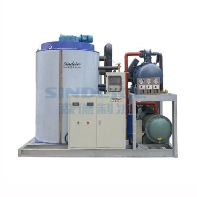 China Factory supply discount price easy operating flake ice machine-machine exporter for Italy food cooling for sale