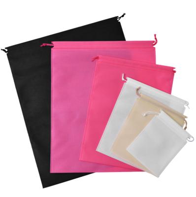 China 20*28(7.9*11inch) Best Selling Drawstring Shopping Bag Fashionable Functional Logo Gift Nonwoven Bag for sale