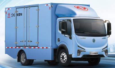 Cina Dongfeng E Star Camion elettrico a scatola dimensione del corpo 5995*2180*2940mm Rango 345KM in vendita