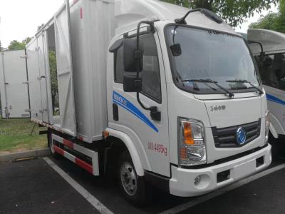 China EQ5040EV Dongfeng EVElectric box truck 5950 X 2250 X 3000MM Lithium Iron Battery 81/108KWH Range 220KM for sale