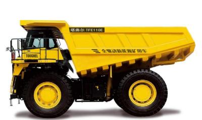 China Full drive new energy mining vehicle with a load capacity of over 100 tons for sale