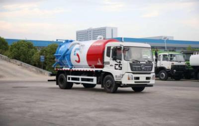 China Junfeng Vehicle Sewage Emptier Truck for sale