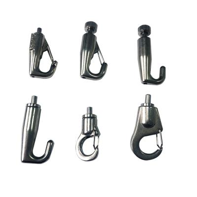 China Hanging all kinds of lights led hardware aircraft cable light clamp for hanging system and led light for sale