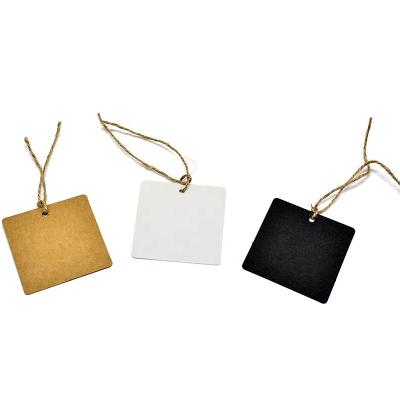 China Recycled Kraft Paper Cardboard Recycled Hang Tags For Wedding Gift Handmade Cookies for sale