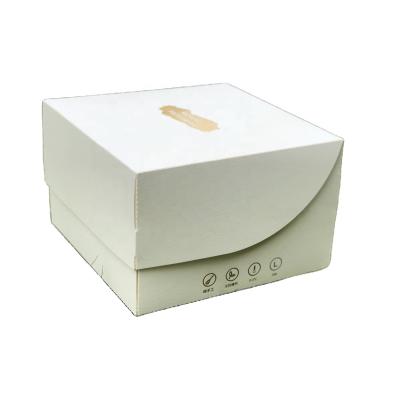 China Disposable High Quality Biodegradable Packaging Macaron Box For Packaging And Catering for sale