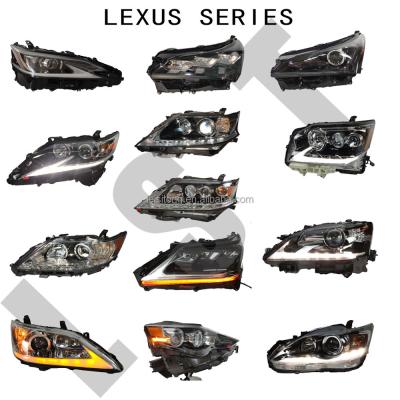 China Stable tank landing ship manufacturer LED headlight FOR Lexus RX IS ES NX CT LX GX LS GS LX570 GX460 CT200 headlight tail light for sale