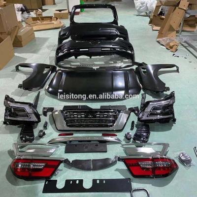 China Automotive Parts NEW High Quality Body Kit LED Headlight Taillight For Nissan Patrol 16-19 Upgrade To Bumper Grille 2020 for sale